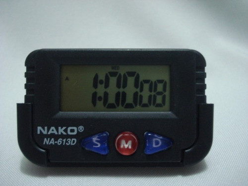Relógio Digital Multiuso Mesa Carro Escritório Quarto 1