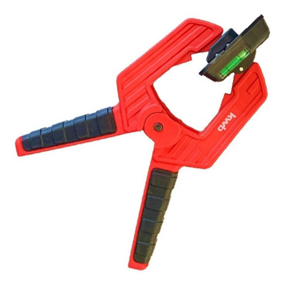 Prensa De Mano Clamp Plastica C/nivel Burbuja Kwb 200mm Dgm 1