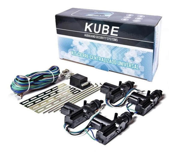Cierre Centralizado Universal 4 Puertas Completo Autos Kube 0