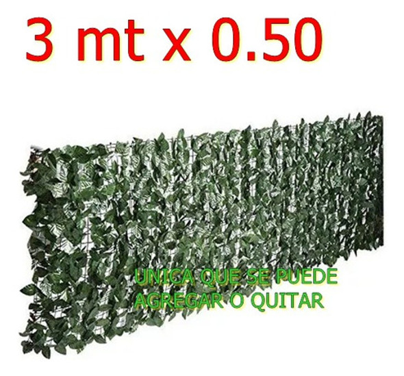 Enredadera Artificial Para Jardínes  Y Cercos Extensibles 1
