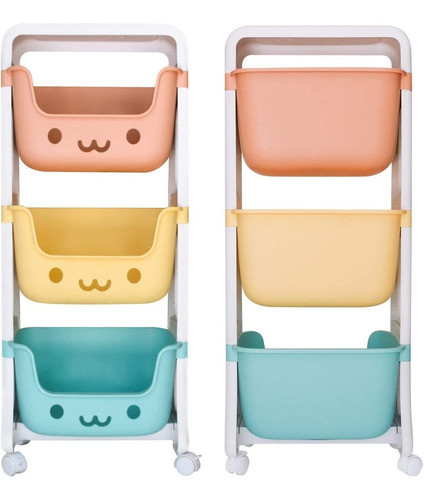 Estantería Infantil Caja Organizadora Para Juguetes Colores 0