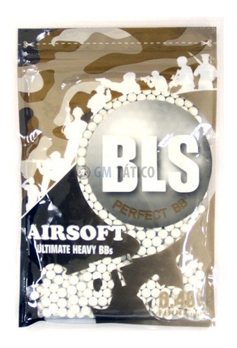 Bbs Airsoft 0.40g Branca 1000 Unidades Bls 0