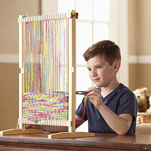Telar Multi-artesanía De Madera Melissa Y Doug: Marco Extra 1