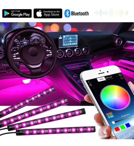 Luz Led Neon Cores Ambiente Interno Ritmo Musica Control App 0