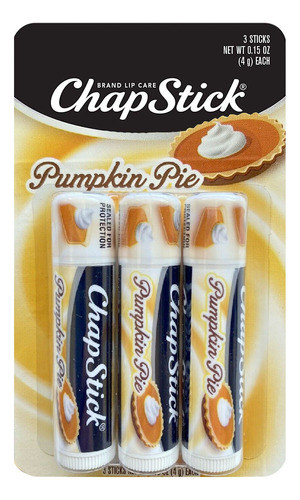 Chapstick Balsamo Labial Pack X3 Pumpkin Pie 0