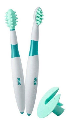 Nuk Cepillos Dientes De Entrenamiento Para Bebé + 6 Meses 0