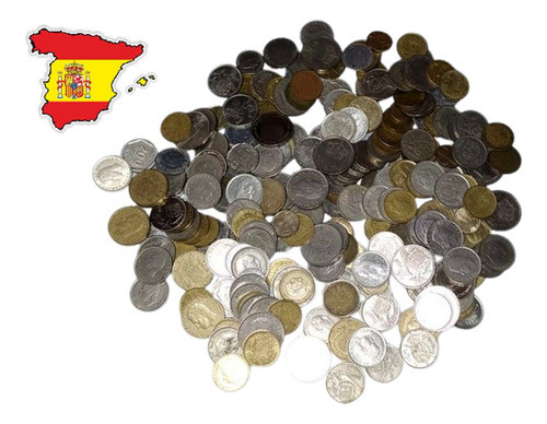 Lote +200 Monedas De España Siglo Xx 0