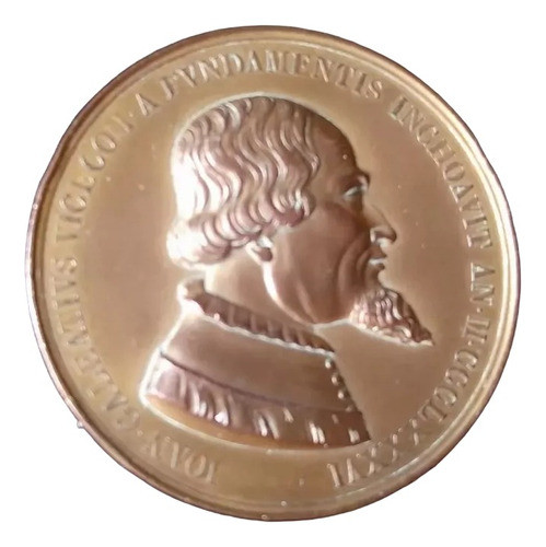 Medalla Templvm Maximum Mediolani 47 Mm Bronce - 1079 0
