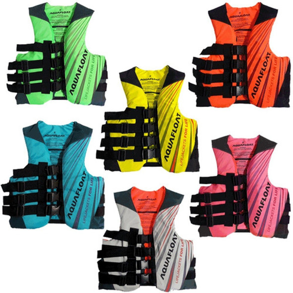 Chaleco Salvavidas Aquafloat Talle  10 4 Tiras Deportes Acuaticos 0