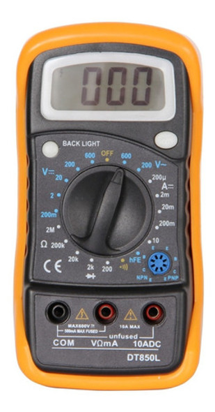 Tester Digital Display Multimetro Ts 850l Pronext 0