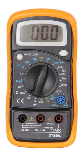Tester Digital Display Multimetro Ts 850l Pronext 1