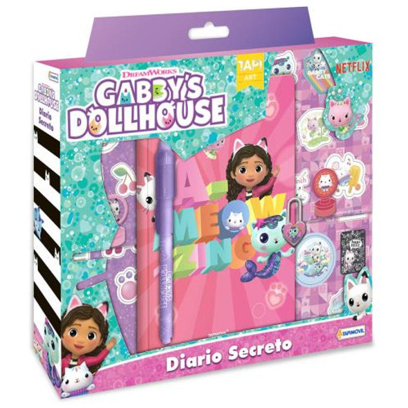 Diario Secreto Con Lapicera Magica Gabbysdollhouse 0