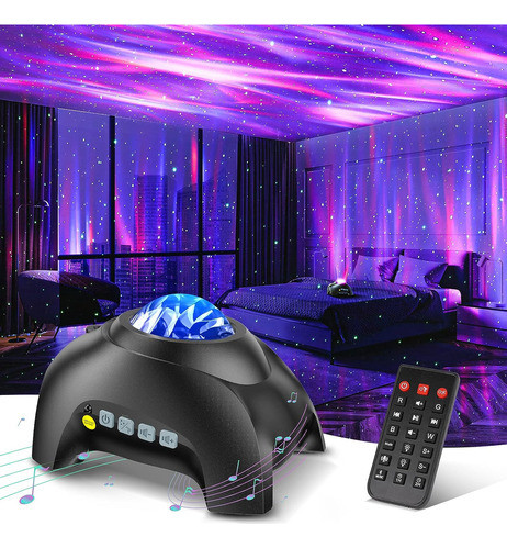 Proyector De Estrellas Con 33 Efectos Y Altavoz Bluetooth 1