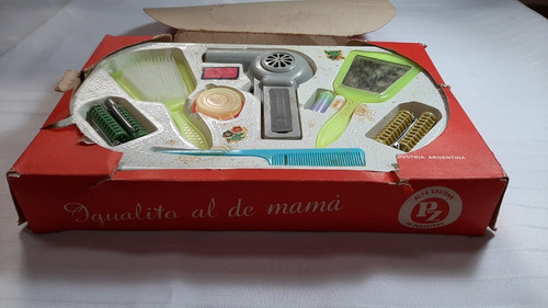 Juego Pequeña Peluquera Pz Plasticos Industria Argentina. 1