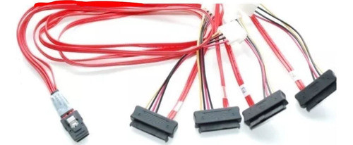 Cabo Molex Minisas Sff-8087 Para 4x Sff-8482 - 74562-7022 0