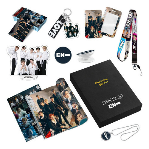 Aa Cartão Fotográfico Enhypen Kpop 2024 Em Caixa De 1