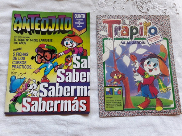 Revista Anteojito N° 1423 Año 1992 Con Suplemento Trapito 0