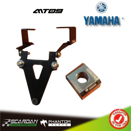 Portapatente Rebatible Fender Yamaha Mt09 Mt 09 17-20 1