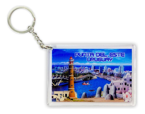 Llavero X 6 Unid. Diseño Punta Del Este - Souvenirs Regalo 0