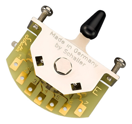 Llave 5 Posiciones Schaller Megaswitch E 15310002 Guitarra 0