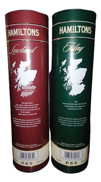 Whisky Hamiltons, Escocés, Single Malt O Blended. 0