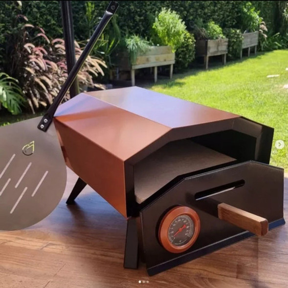 Horno Portatil A Gas Para Pizza Napolitana (estilo Ooni) 1