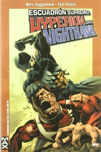 Escuadron Supremo Hyperion Contra Nighthawk Panini Español 0