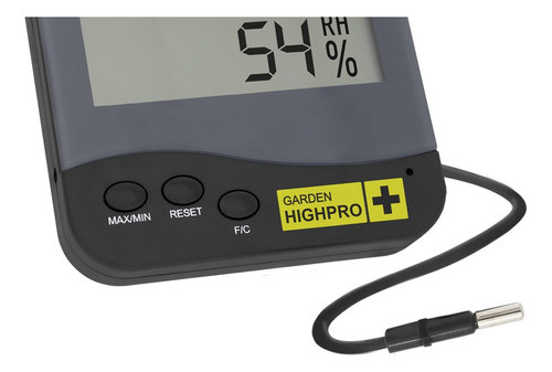 Termohigrómetro Premium Garden Highpro Sonda Cultivo Indoor 1