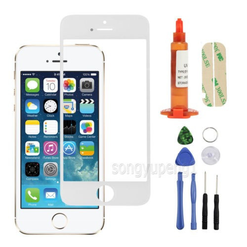 Adhesivo De Pantalla De Cristal Blanco Lente Uv Loca Glue 5m 0
