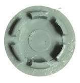 Tampa Furo Diametro 19mm Cor Cinza Dabi Atlante 1