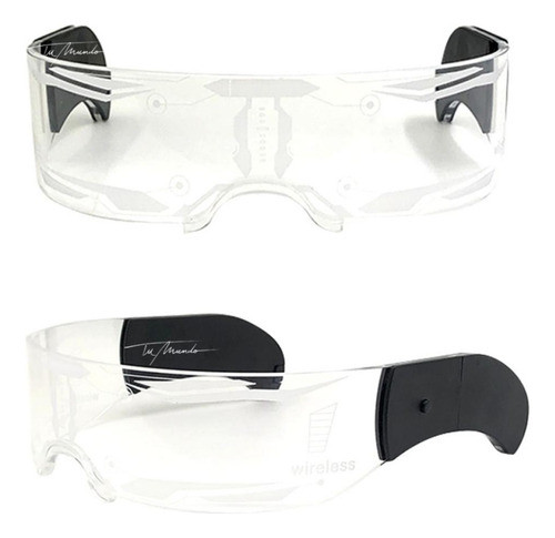 Lentes Led Multicolor Wireless -  16 X 5 Cm -universo Magico 1