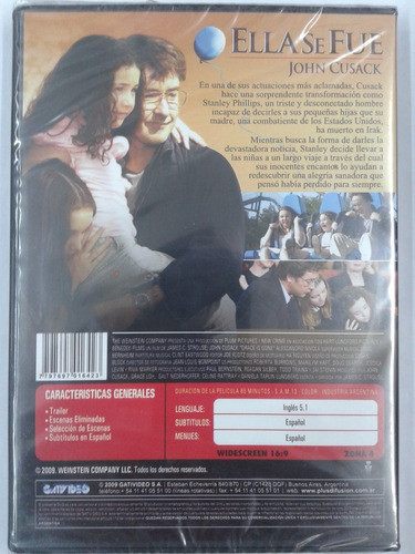 Ella Se Fue - Dvd Nuevo Original Cerrado - Mcbmi 1