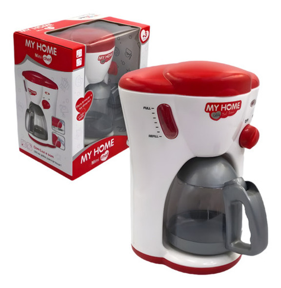 Brinquedo Cafaeteira My Home Faz De Conta Com Som E Luz 0