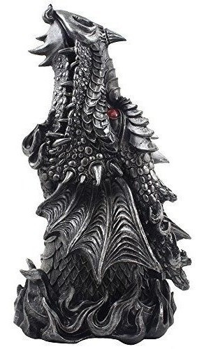 Soporte Para Incienso Con Diseño Mitico De Dragon Con Sop 1