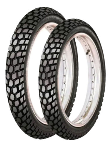 Par Pneu Maggion St-6 90/90-18 (t) E 2.75-18 (d) St-6 0