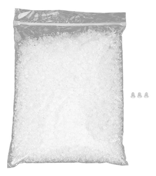 Encosto De Brinco Transparente, 10.000 Unidades De Borracha 0