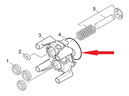 Oring Caja Aceite Crapodina Karcher K3.68 K4 K5 Ar Premium 1