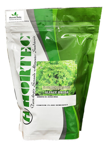 Sementes De Alface Crespa Brida Peletizada- 25.000 Sementes 0 Sementes De Alface Crespa Brida Peletizada- 25.000 Sementes 0