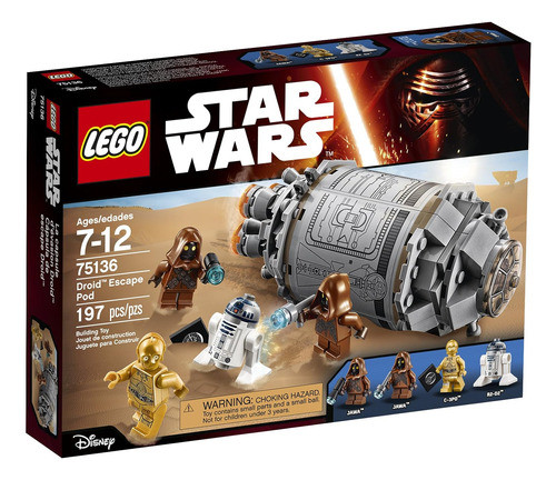 Lego 75136 Star Wars Droid Escape Pod 0