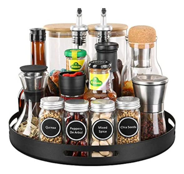 Forspaceless Hierro Lazy Susan Organizador Giradiscos De 13 0