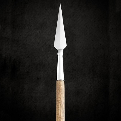 Lança Medieval Em Aço Carbono Funcional 0