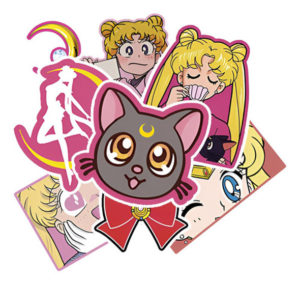 Pack Stickers Sailor Moon Calcomanias Apum 0 Pack Stickers Sailor Moon Calcomanias Apum 0