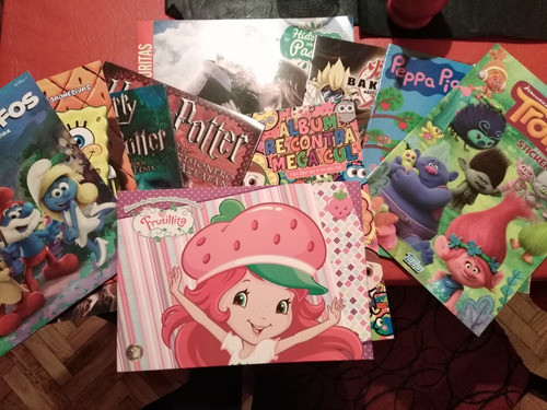 Album Lote De 10 Albunmes Impecables 0
