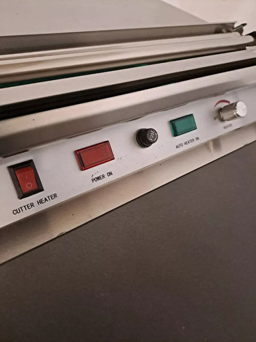 Termoselladora Lundar Aplicadora De Film De 45 Cm. Acero Ino 1