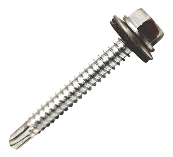 Tornillos Autoperforantes Chapa Y Perfil 2p X 100u Completos 1