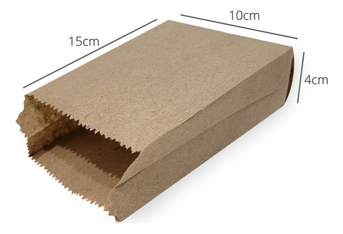 Saco Papel Mix Pardo 40g Pc C/500 1/4kg Pães E Lanches Full 1