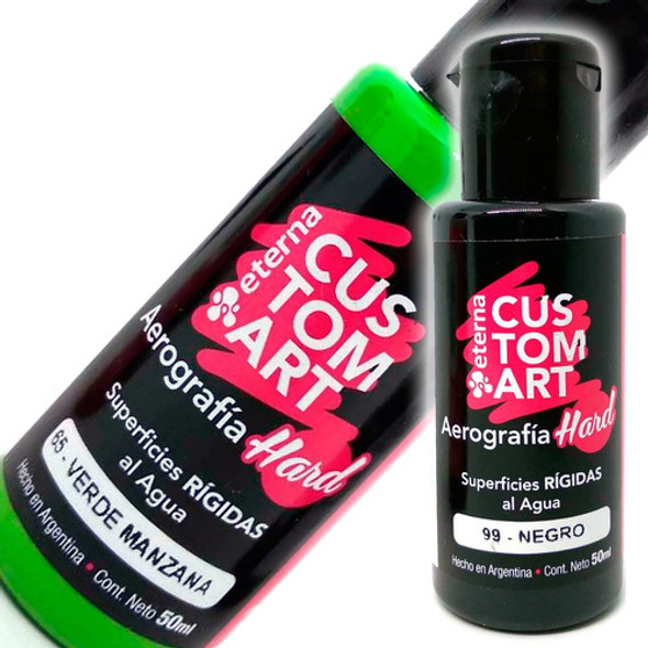 Pinturas Aerografia Eterna Custom Hard Para Aerografos X2 0