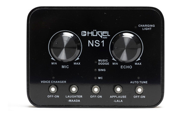 Mini Mixer Hügel Ns1 Usb Efectos Radio Microfono Cuota 0