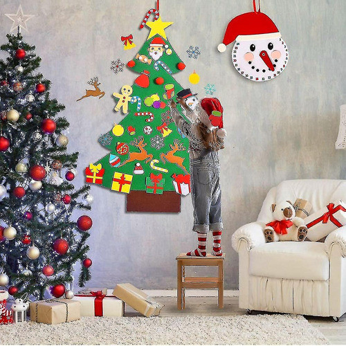 Brinquedo Montessori Infantil De 32 Peças De Árvore De Natal 1