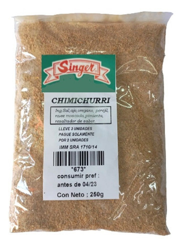 Chimichurri 250gr 0